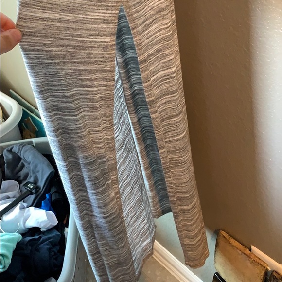 🦄 4/$40 Garage Grey Maxi Dress With Slit - Picture 2 of 4